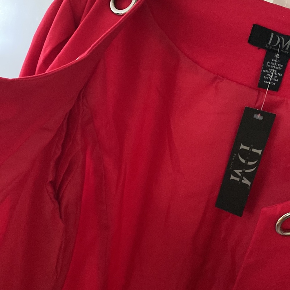 ❤️ NWT Red lightweight lined jacket - Picture 5 of 7